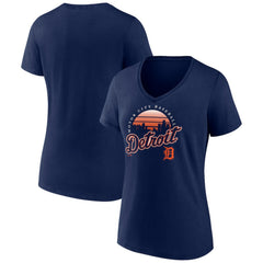 Detroit Tigers Women's One Champion V-Neck T-Shirt Near Me
