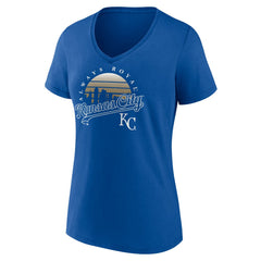 Kansas City Royals Women's One Champion V-Neck T-Shirt Online