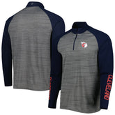 Cleveland Guardians Levelwear Vandal Raglan Quarter-Zip Top Outlet