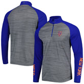 New York Mets Levelwear Vandal Raglan Quarter-Zip Top Sale