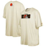 Cleveland Browns New Era 2023 NFL Draft Big & Tall T-Shirt - Cream - NFL