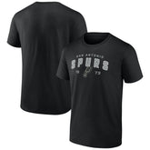 San Antonio Spurs Rebel Logo T-Shirt Black