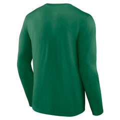 Boston Celtics Let's Go Long Sleeve T-Shirt Green