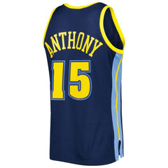 Mitchell & Ness Carmelo Anthony Denver Nuggets Hardwood Classics Swingman Jersey Navy