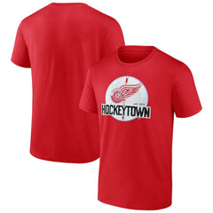 Detroit Red Wings Ice Cluster T-Shirt - Red | NHL online