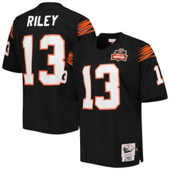 Ken Riley Cincinnati Bengals 1981 Authentic Throwback Retired Player Jersey - Black - Mitchell & Ness