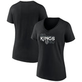 Los Angeles Kings Women's Active Edge V-Neck T-Shirt - Black | NHL discount