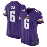 Lewis Cine Minnesota Vikings Women's Game Player Jersey - Purple - Nike