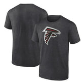 Atlanta Falcons Primary Logo T-Shirt - Heather Charcoal - Fanatics