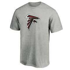 Atlanta Falcons Primary Logo T-Shirt - Heather Gray - Fanatics