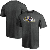 Baltimore Ravens Primary Logo T-Shirt - Heather Charcoal - Fanatics