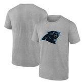 Carolina Panthers Primary Logo T-Shirt - Heather Gray - Fanatics