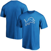 Detroit Lions Primary Logo T-Shirt - Blue - Fanatics