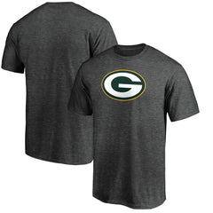 Green Bay Packers Primary Logo T-Shirt - Heather Charcoal - Fanatics
