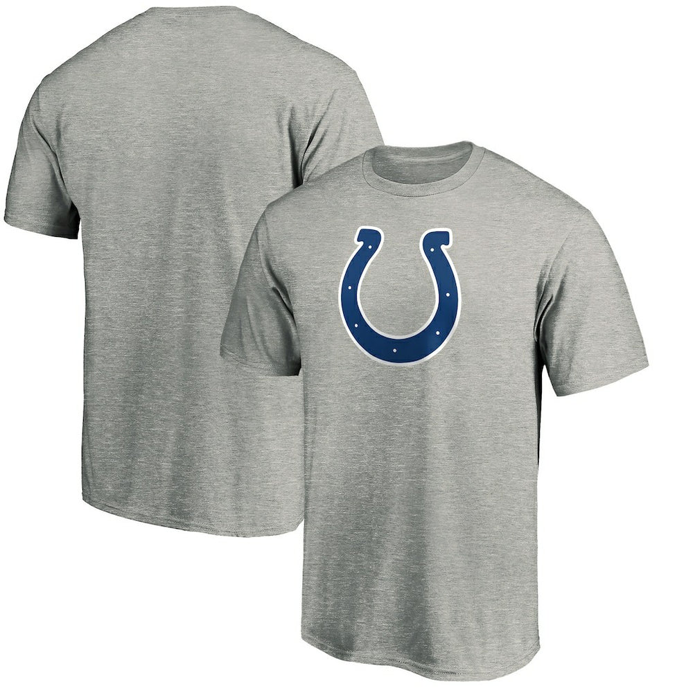 Indianapolis Colts Primary Logo T-Shirt - Heather Gray - Fanatics