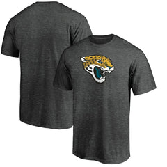 Jacksonville Jaguars Primary Logo T-Shirt - Heather Charcoal - Fanatics