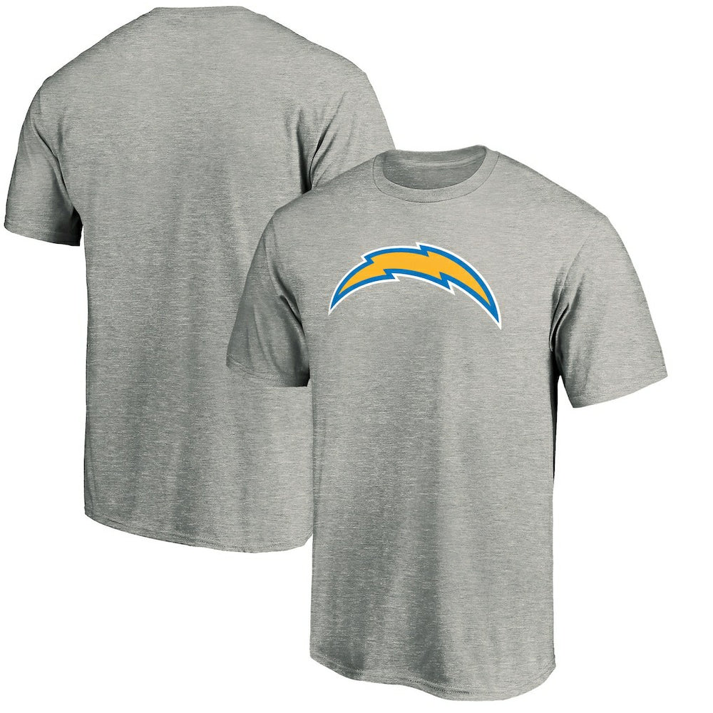 Los Angeles Chargers Primary Logo T-Shirt - Heather Gray - Fanatics