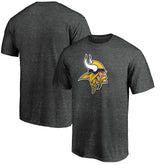 Minnesota Vikings Primary Logo T-Shirt - Heather Charcoal - Fanatics