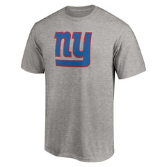 New York Giants Primary Logo T-Shirt - Heather Gray - Fanatics