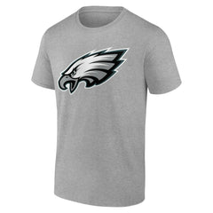 Philadelphia Eagles Primary Logo T-Shirt - Heather Gray - Fanatics