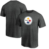 Pittsburgh Steelers Primary Logo T-Shirt - Heather Charcoal - Fanatics