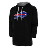 Buffalo Bills Antigua Victory Chenille Pullover Hoodie - Black - NFL
