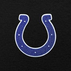 Indianapolis Colts Antigua Victory Chenille Pullover Hoodie - Black - NFL