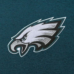 Philadelphia Eagles Antigua Victory Chenille Pullover Hoodie - Midnight Green - NFL