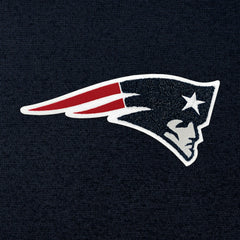 New England Patriots Antigua Victory Chenille Pullover Hoodie - Navy - NFL