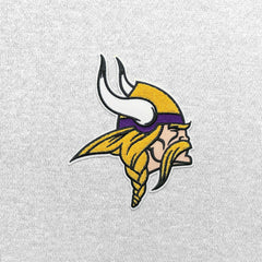 Minnesota Vikings Antigua Victory Chenille Pullover Hoodie - White - NFL