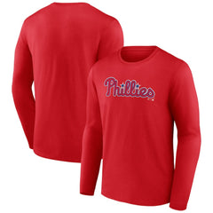 Philadelphia Phillies Wordmark Long Sleeve T-Shirt Online