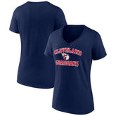 Cleveland Guardians Women's Heart and Soul V-Neck T-Shirt Near Me