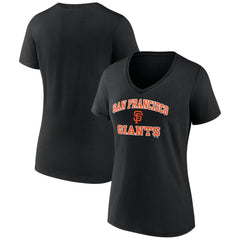 San Francisco Giants Women's Heart and Soul V-Neck T-Shirt Online