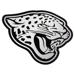 Jacksonville Jaguars Antigua Metallic Logo Tribute Quarter-Zip Top - White - NFL