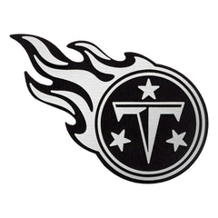 Tennessee Titans Antigua Metallic Logo Victory Full-Zip Hoodie - Black - NFL