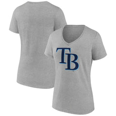 Tampa Bay Rays Women's Official Logo V-Neck T-Shirt Outlet