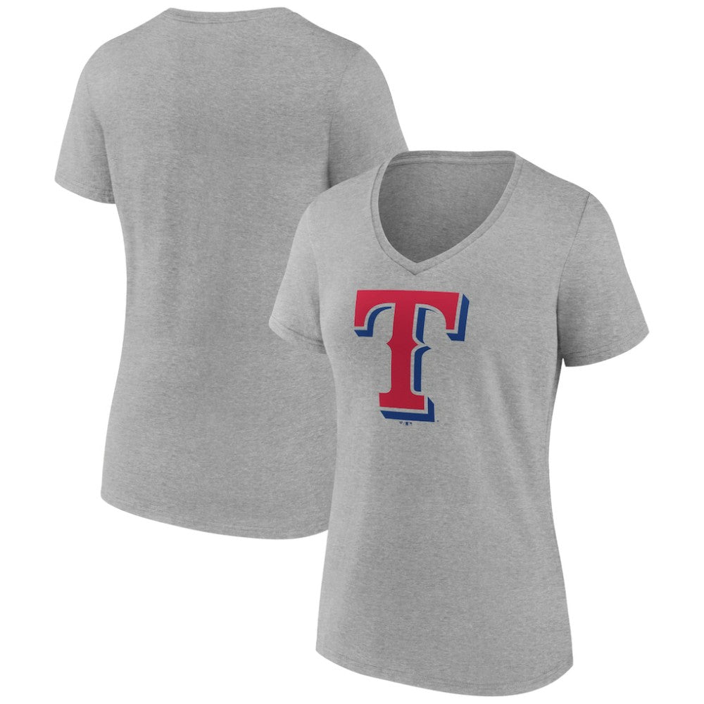Texas Rangers Women's Official Logo V-Neck T-Shirt for sale
