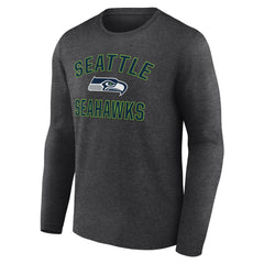 Seattle Seahawks Victory Arch Long Sleeve T-Shirt - Charcoal - NFL