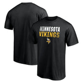 Minnesota Vikings Team Fade Out T-Shirt - Black - NFL