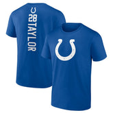 Jonathan Taylor Indianapolis Colts Playmaker T-Shirt - Royal - NFL