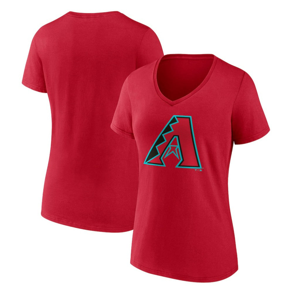 Arizona Diamondbacks Women's Official Logo V-Neck T-Shirt for sale