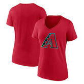 Arizona Diamondbacks Women's Official Logo V-Neck T-Shirt for sale