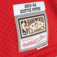 Mitchell & Ness Scottie Pippen Chicago Bulls Hardwood Classics 2003-04 Swingman Jersey Red
