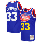 Mitchell & Ness David Thompson Denver Nuggets Hardwood Classics 1975/76 Swingman Jersey Royal