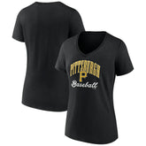 Pittsburgh Pirates Women's Victory Script Team V-Neck T-Shirt Near Me
