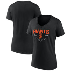 San Francisco Giants Women's Live For It Team V-Neck T-Shirt Online