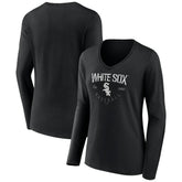 Chicago White Sox Women's Live For It Long Sleeve Long Sleeve V-Neck T-Shirt Online