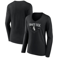 Chicago White Sox Women's Live For It Long Sleeve Long Sleeve V-Neck T-Shirt Online