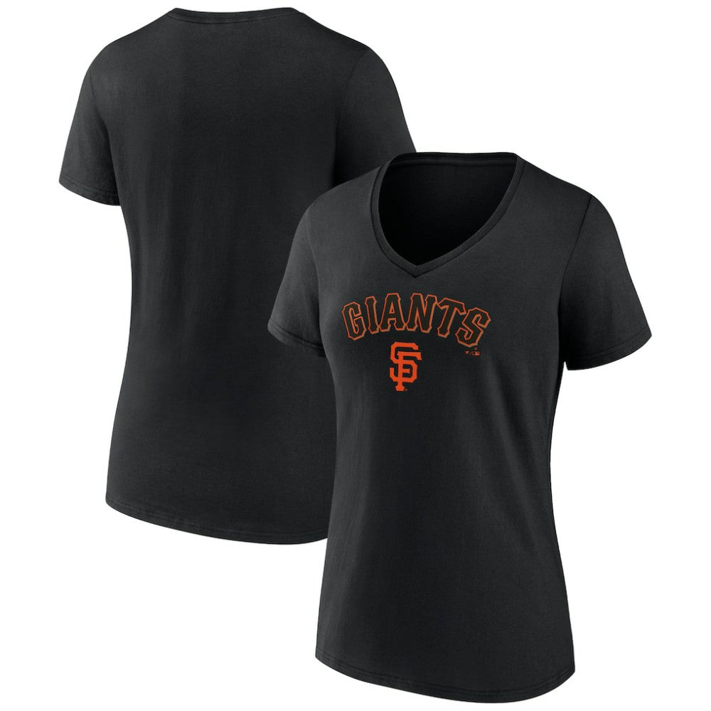 San Francisco Giants Women's Lockup V-Neck T-Shirt Near Me