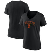 San Francisco Giants Women's Lockup V-Neck T-Shirt Near Me